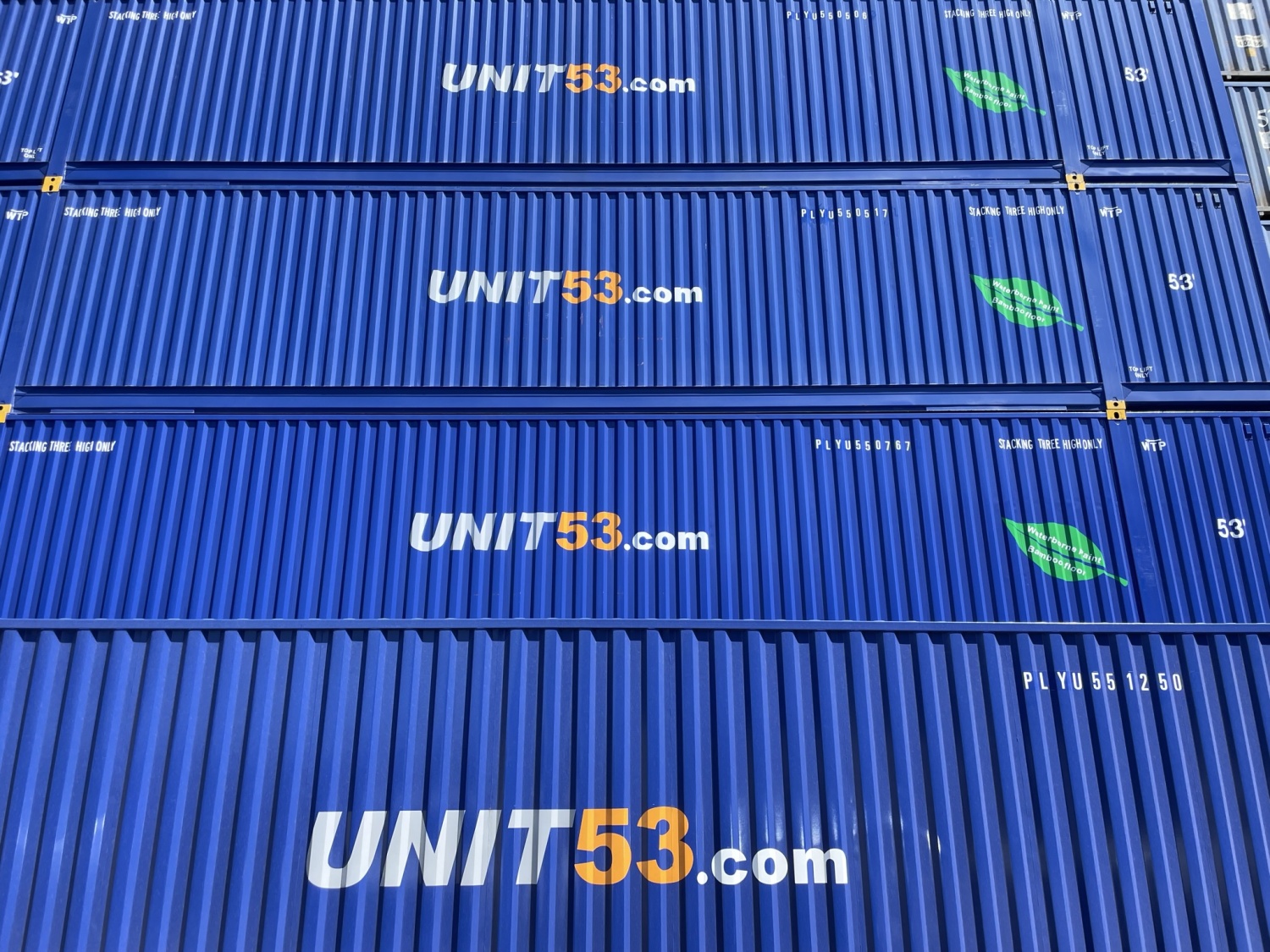 Dry Unit Containers Dry unit | Unit53